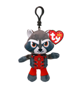 Ty Beanie Babies Clip - Rocket Raccoon