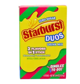 Starburst Singles To Go Duos Strawberry Watermelon