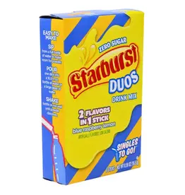 Starburst Singles To Go Duos Blue Raspberry Lemon