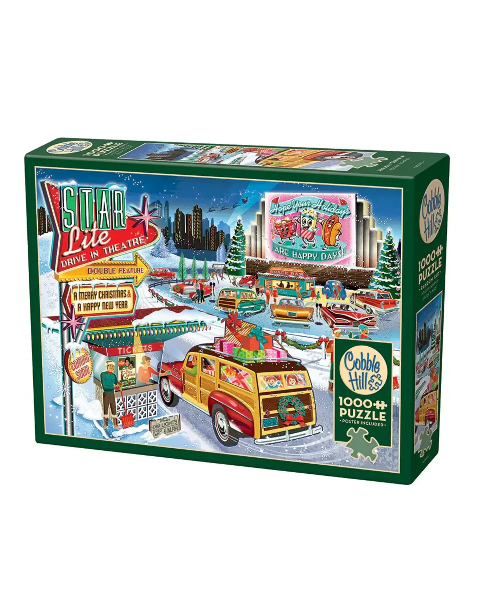 Cobble Hill Holiday Drive In 1000pc