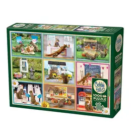 Cobble Hill Squirrels Around Town 1000pc