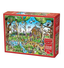 Cobble Hill DoodleTown: Birdwatcher's Paradise 1000pc