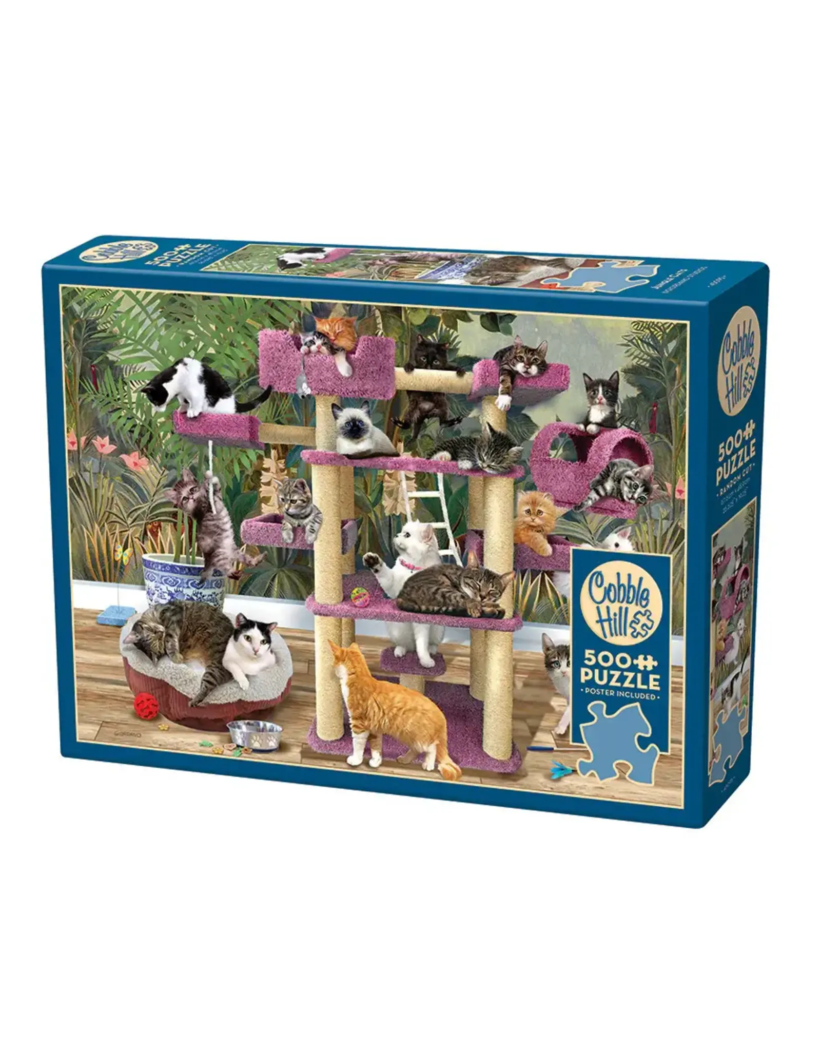 Cobble Hill Jungle Cats 500pc