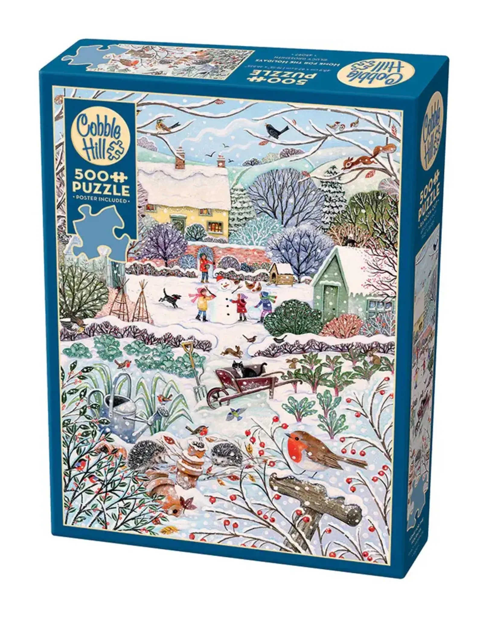 Cobble Hill Winter Holidays 500pc