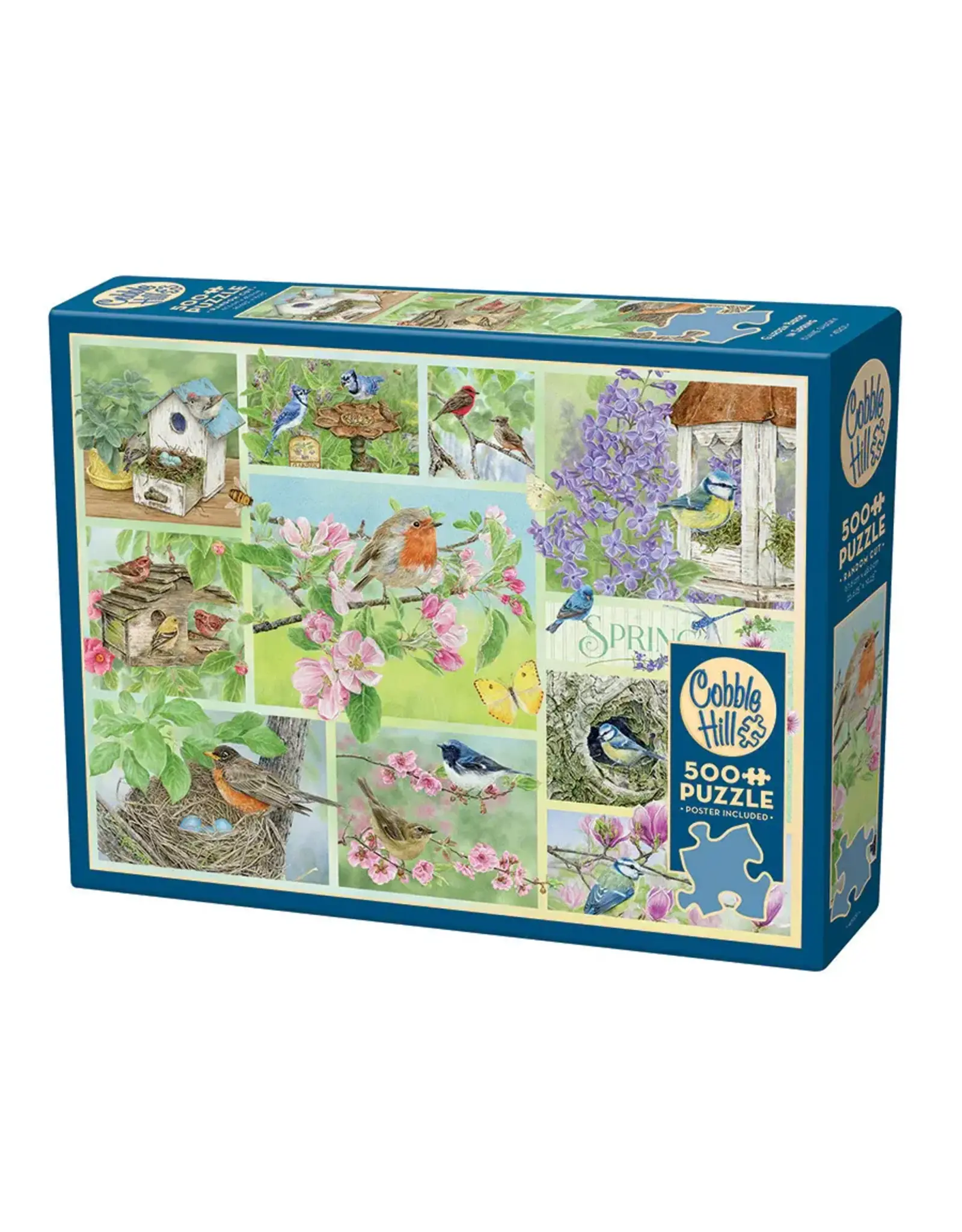 Cobble Hill Garden Birds in Spring 500pc