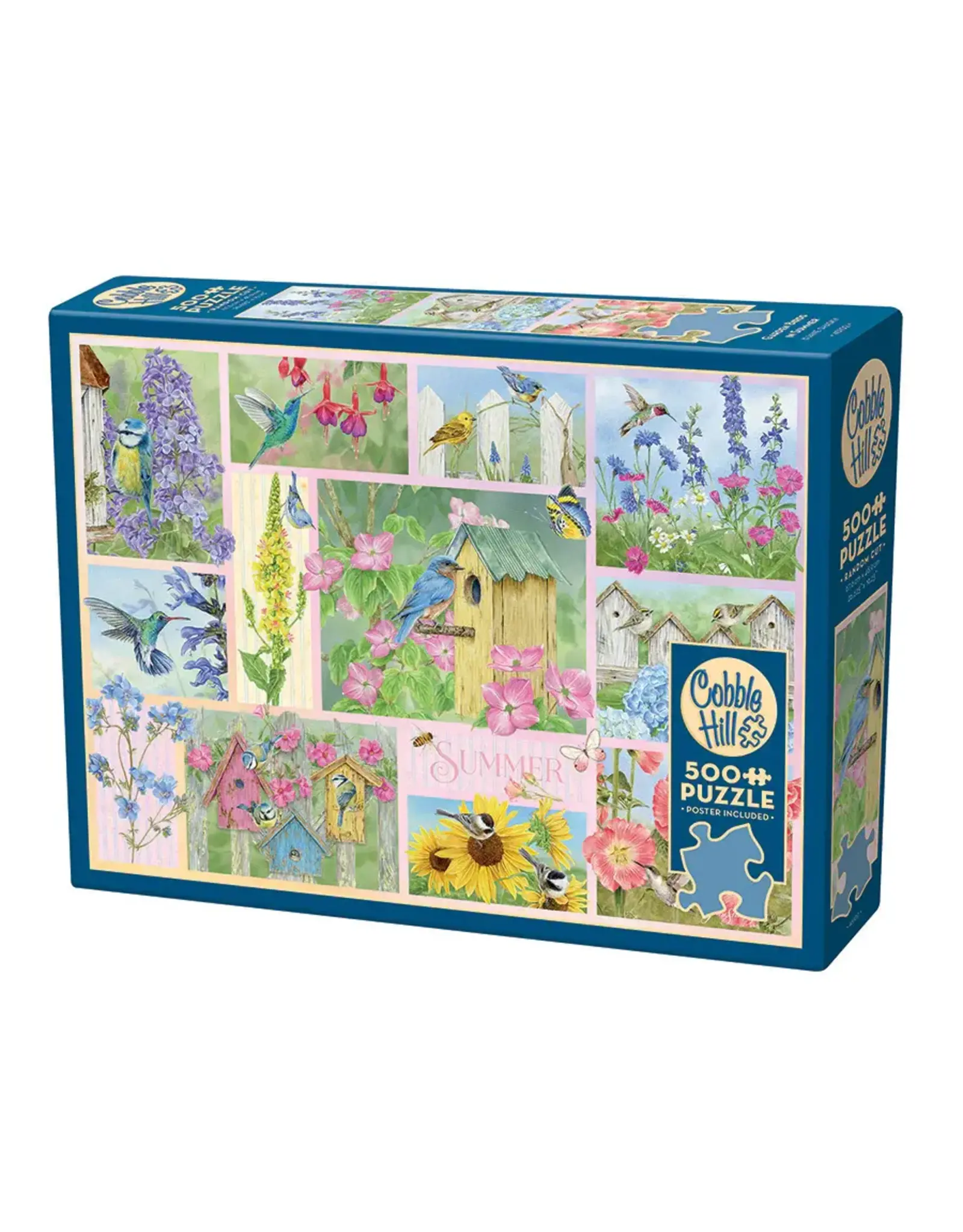 Cobble Hill Garden Birds in Summer 500pc
