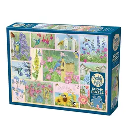 Cobble Hill Garden Birds in Summer 500pc