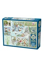 Cobble Hill Garden Birds in Winter 500pc
