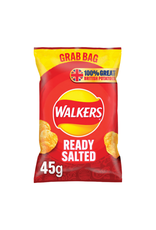 Walkers Ready Salted Grab Bag 45g (British)