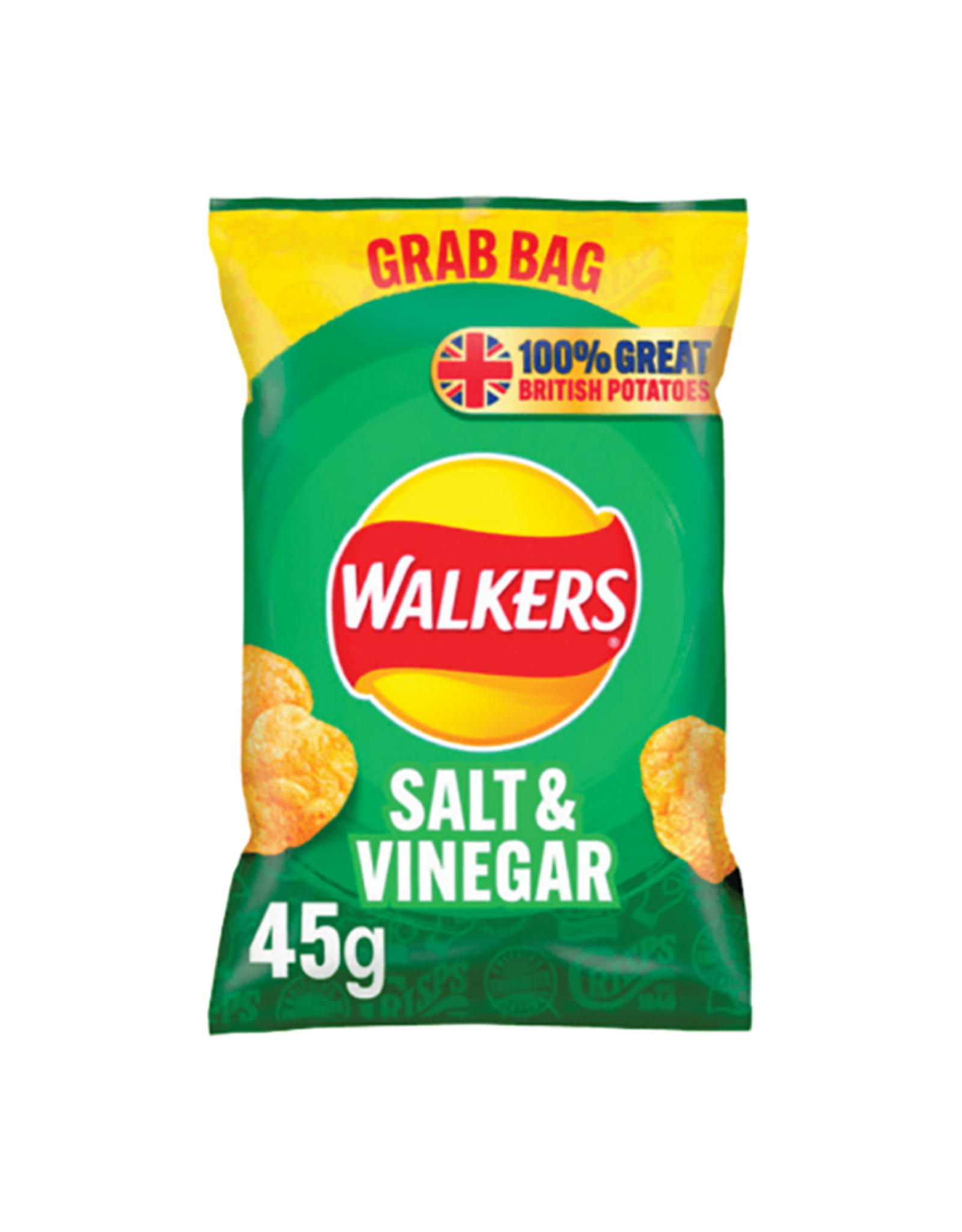 Walkers Salt & Vinegar Grab Bag 45g (British)