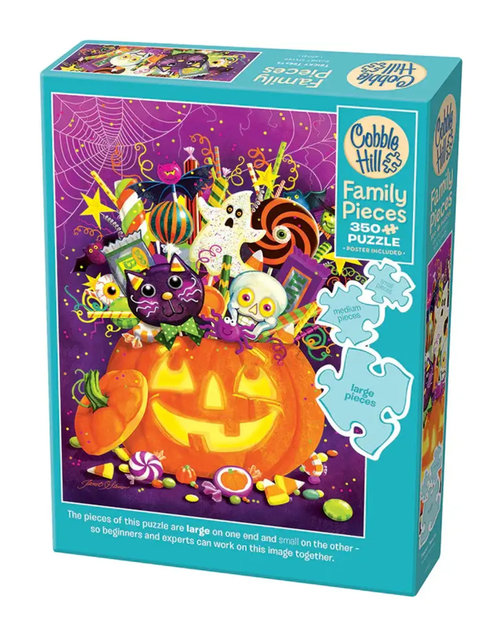 Cobble Hill Tricky Treats 350pc Family Puzzle