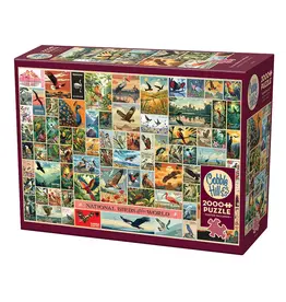 Cobble Hill National Birds of the World 2000pc