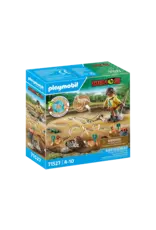 Playmobil Archaeological Dig with Dinosaur Skeleton