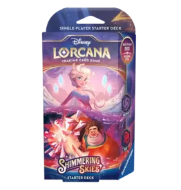 Ravensburger Disney Lorcana: Shimmering Skies Starter Deck - Amethyst & Ruby