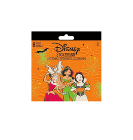 Disney Princess Good & Evil Halloween Mini Stickerland Pad