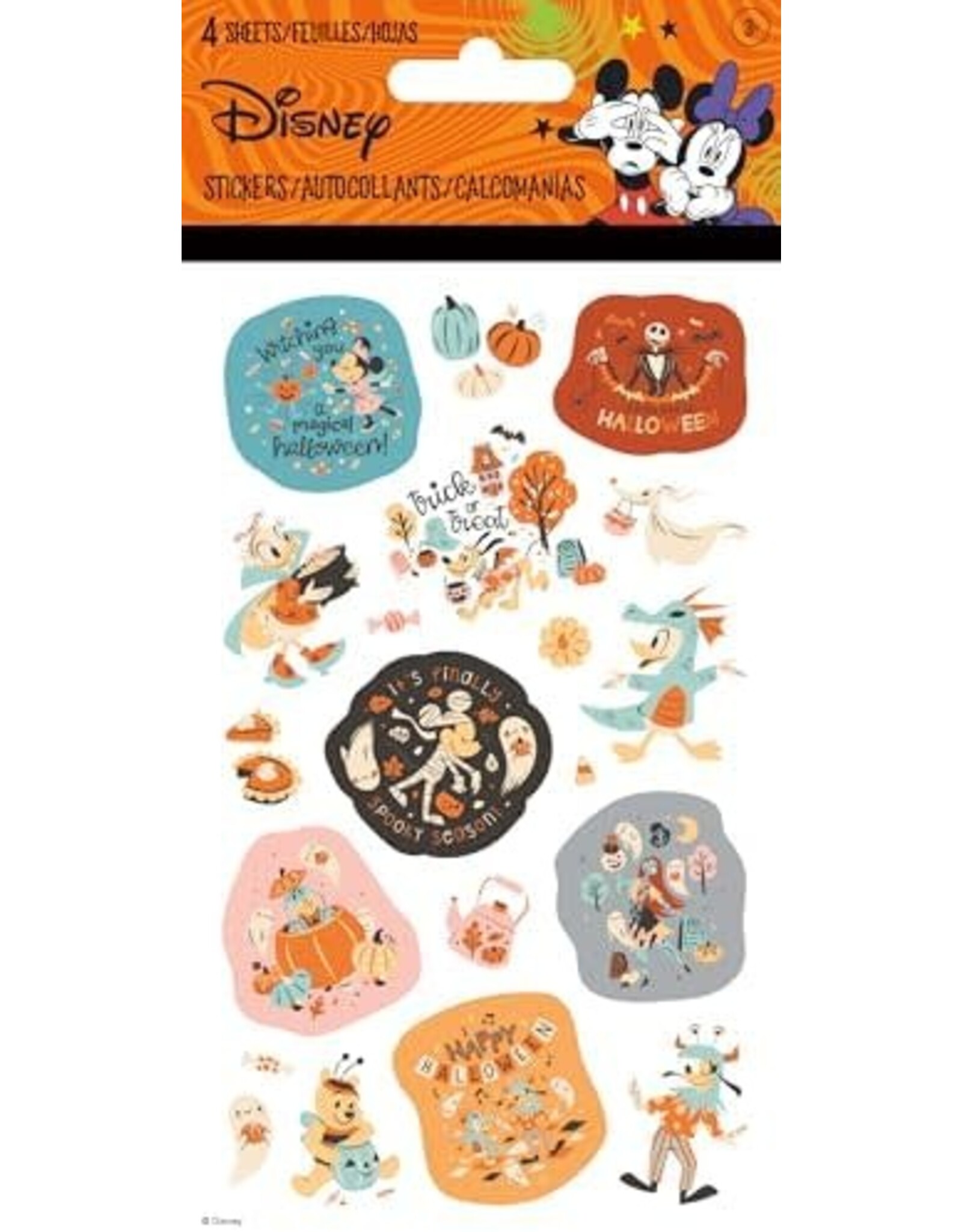 Disney Pastel Halloween Stickers