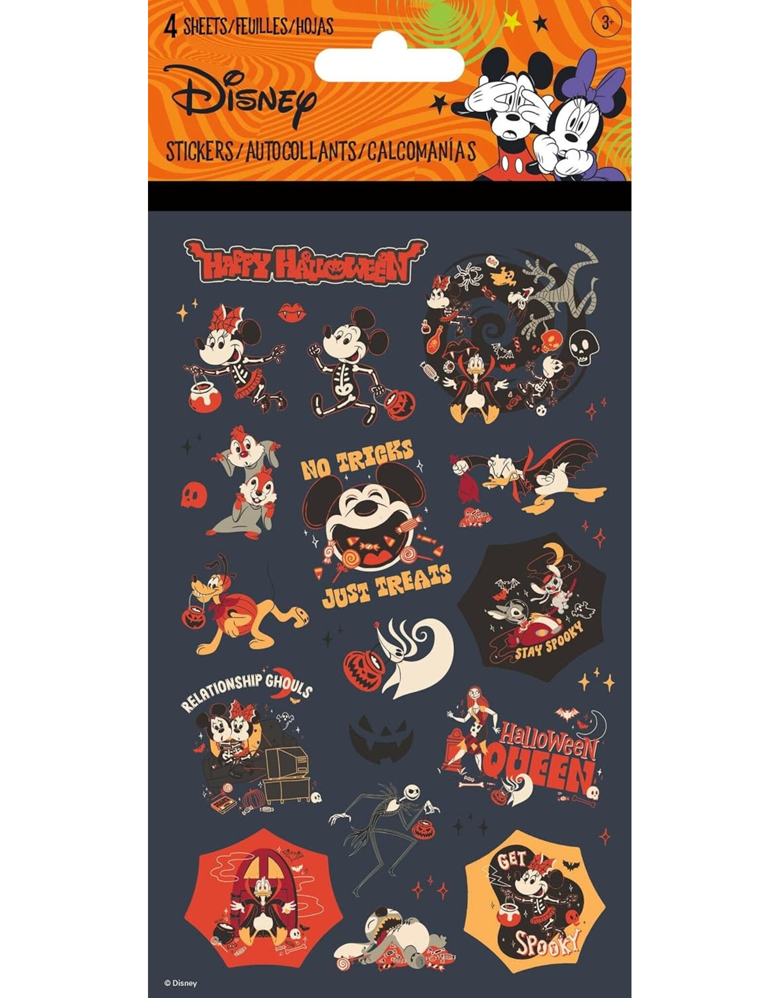 Disney Kooky & Spooky Halloween Stickers