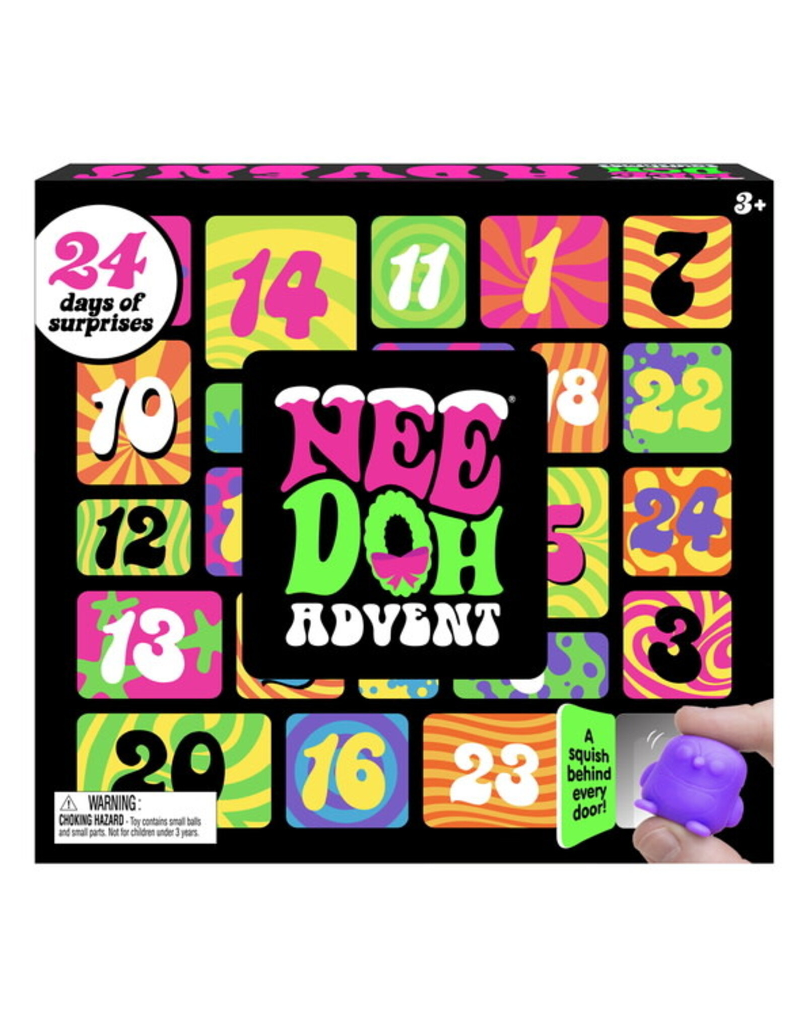 Schylling NeeDoh Squishmas Advent Calendar