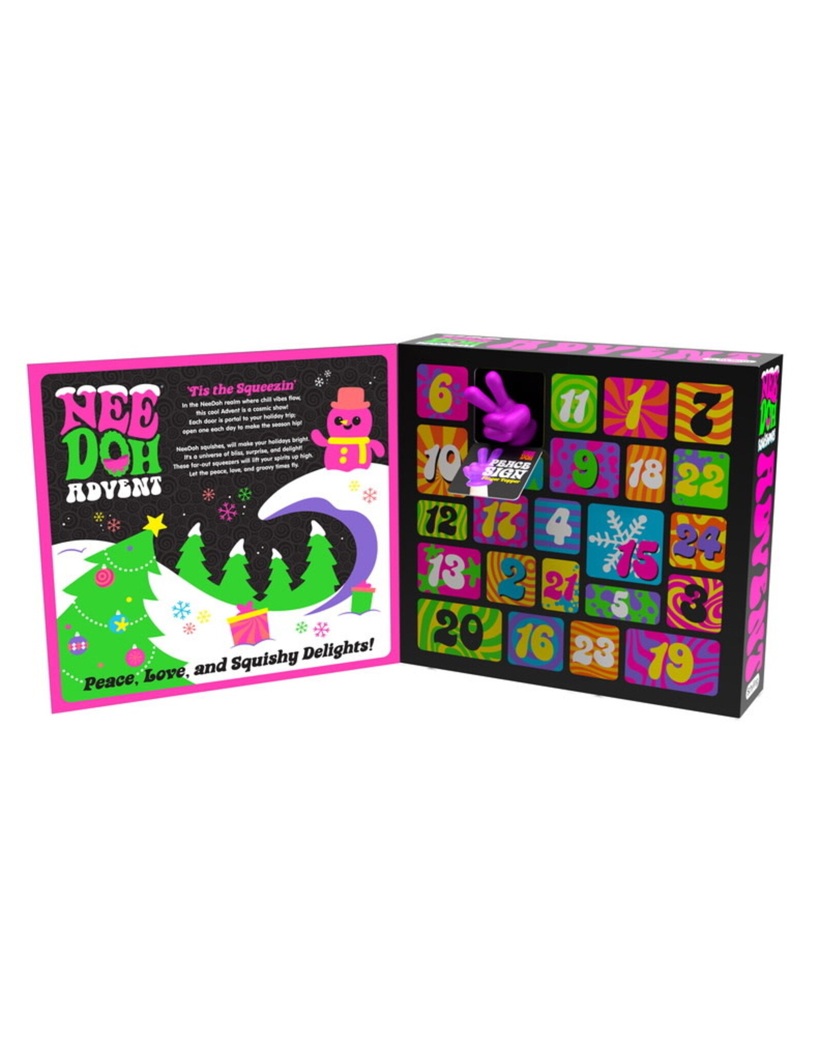 Schylling NeeDoh Squishmas Advent Calendar