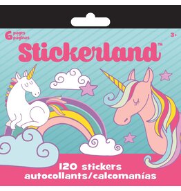 Magical Unicorns Mini Stickerland Pad