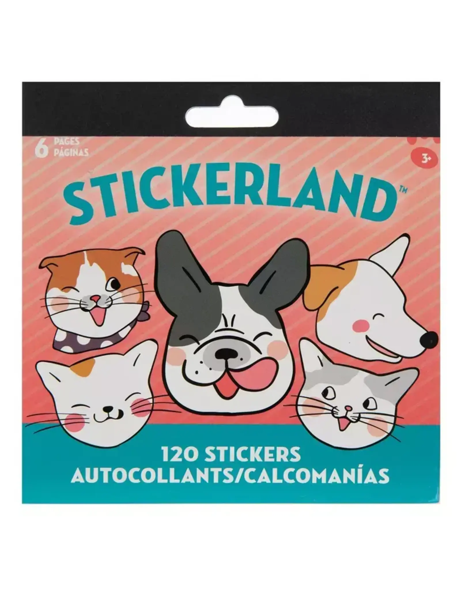 Puppies and Kittens Stickerland Pad