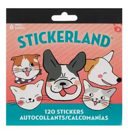 Puppies and Kittens Stickerland Pad