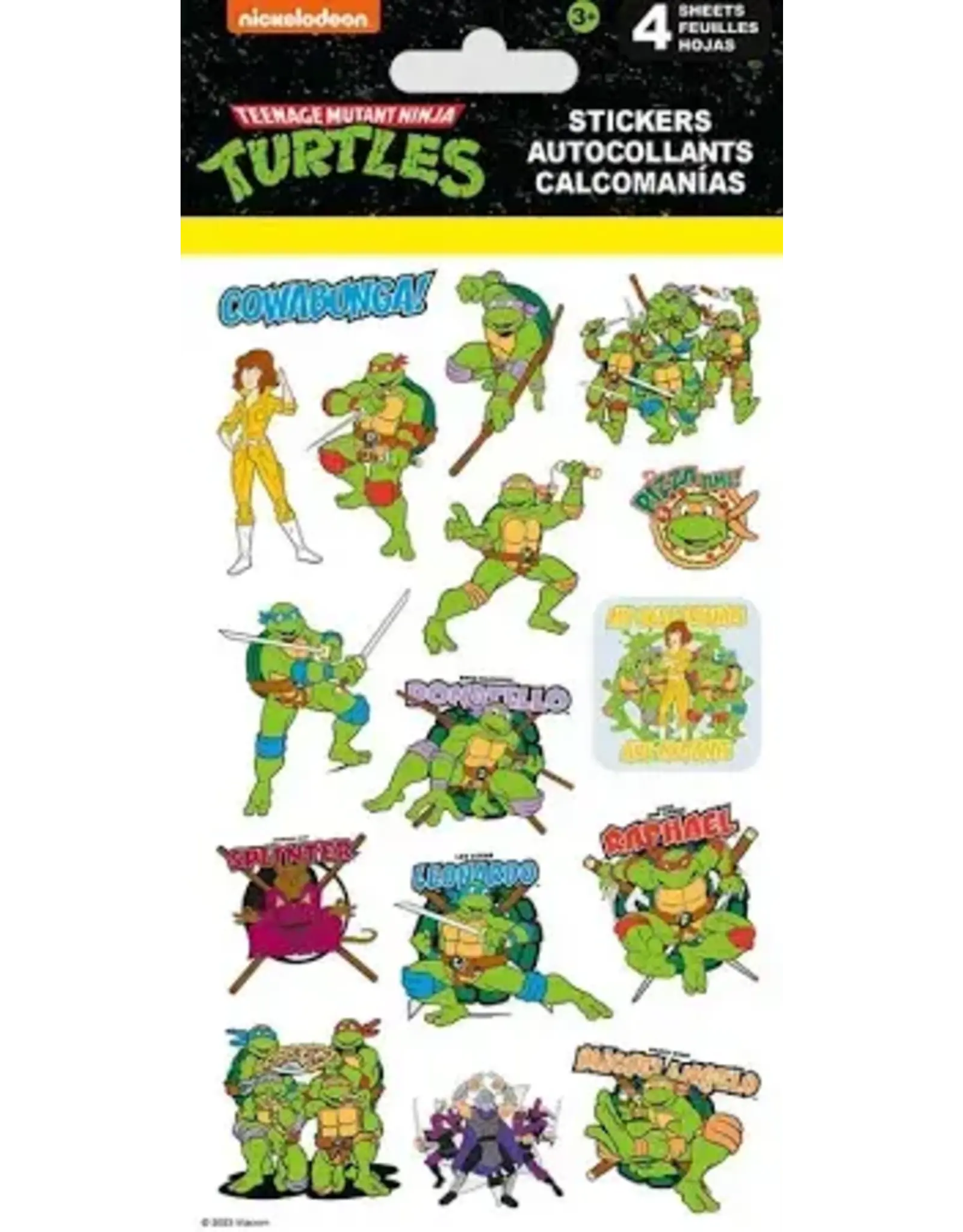 TMNT Teenage Mutant Ninja Turtles Stickers