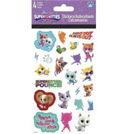 Disney Super Kitties Stickers
