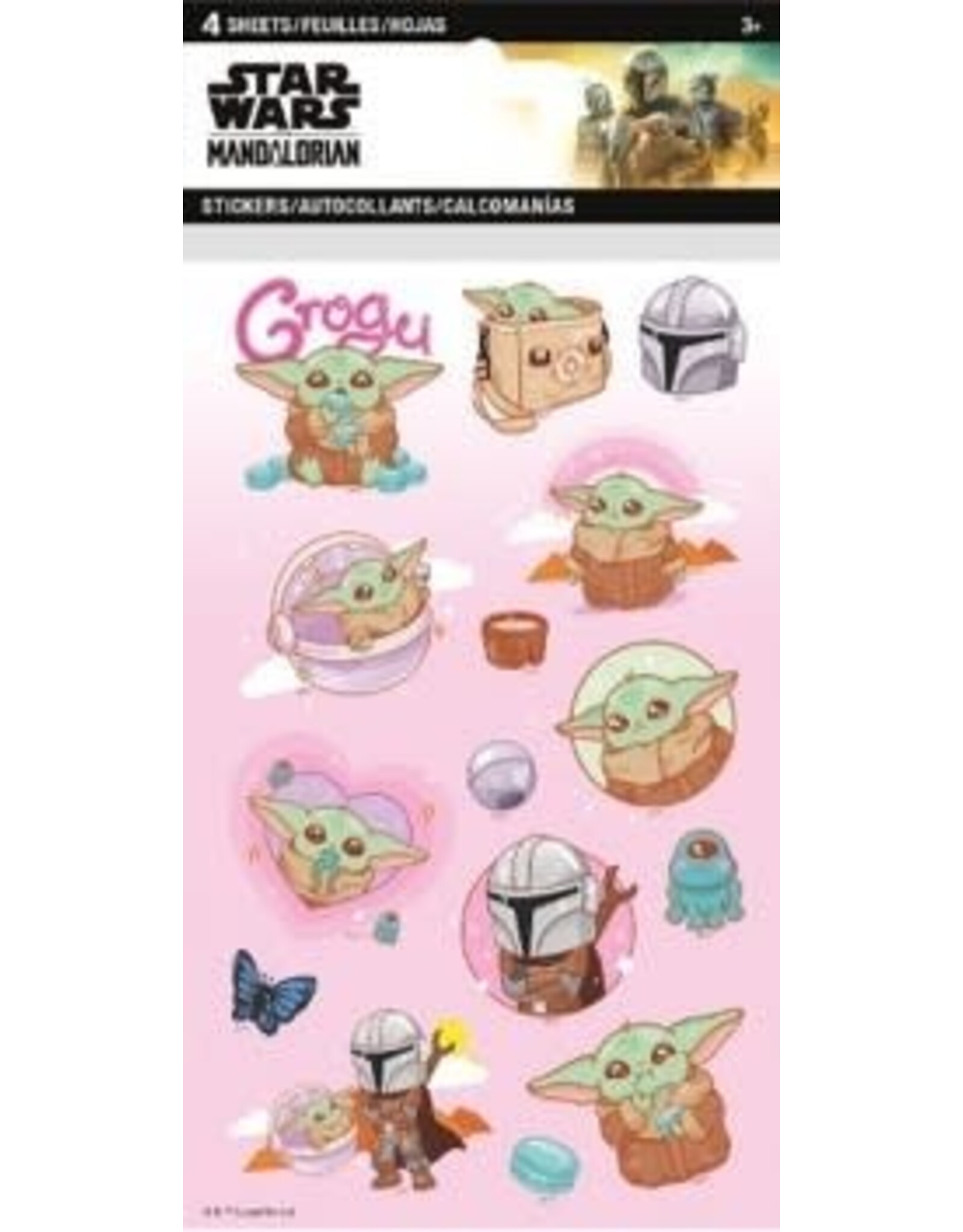 Star Wars The Mandalorian Grogu Stickers