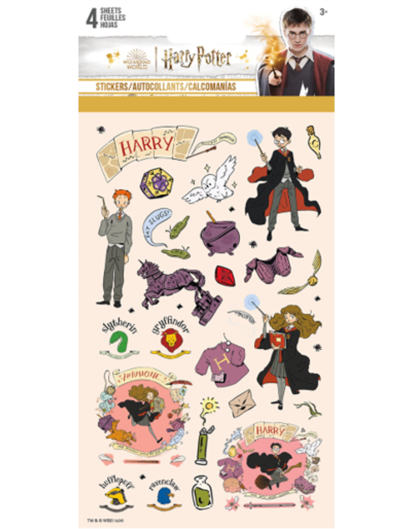 Harry Potter Wizarding Academia Stickers