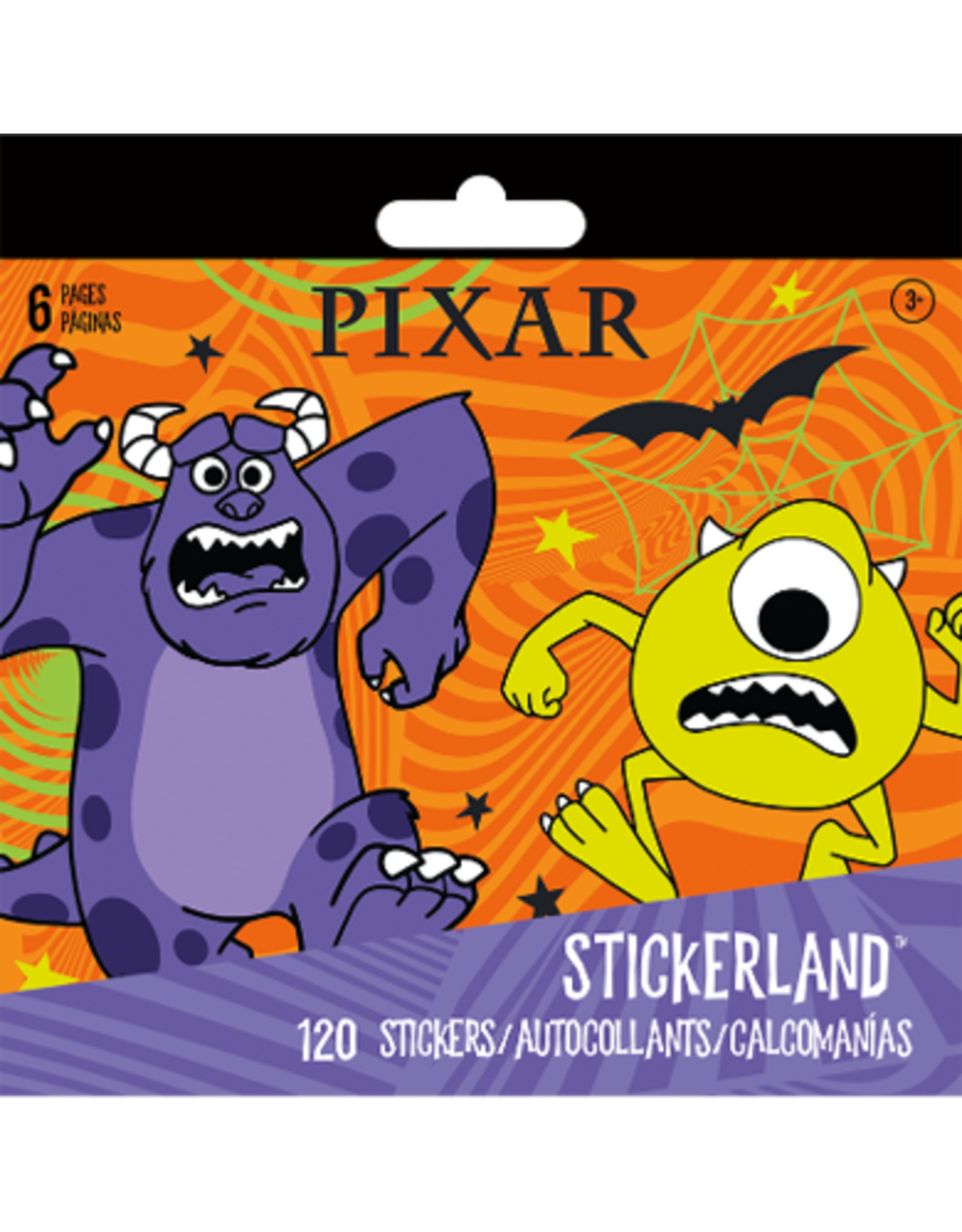 Disney Pixar Halloween Mini Sickerland Pad