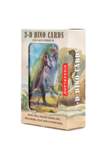 Kikkerland 3-D Dinosaur Cards