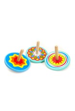 Mini Wooden Spinning Tops