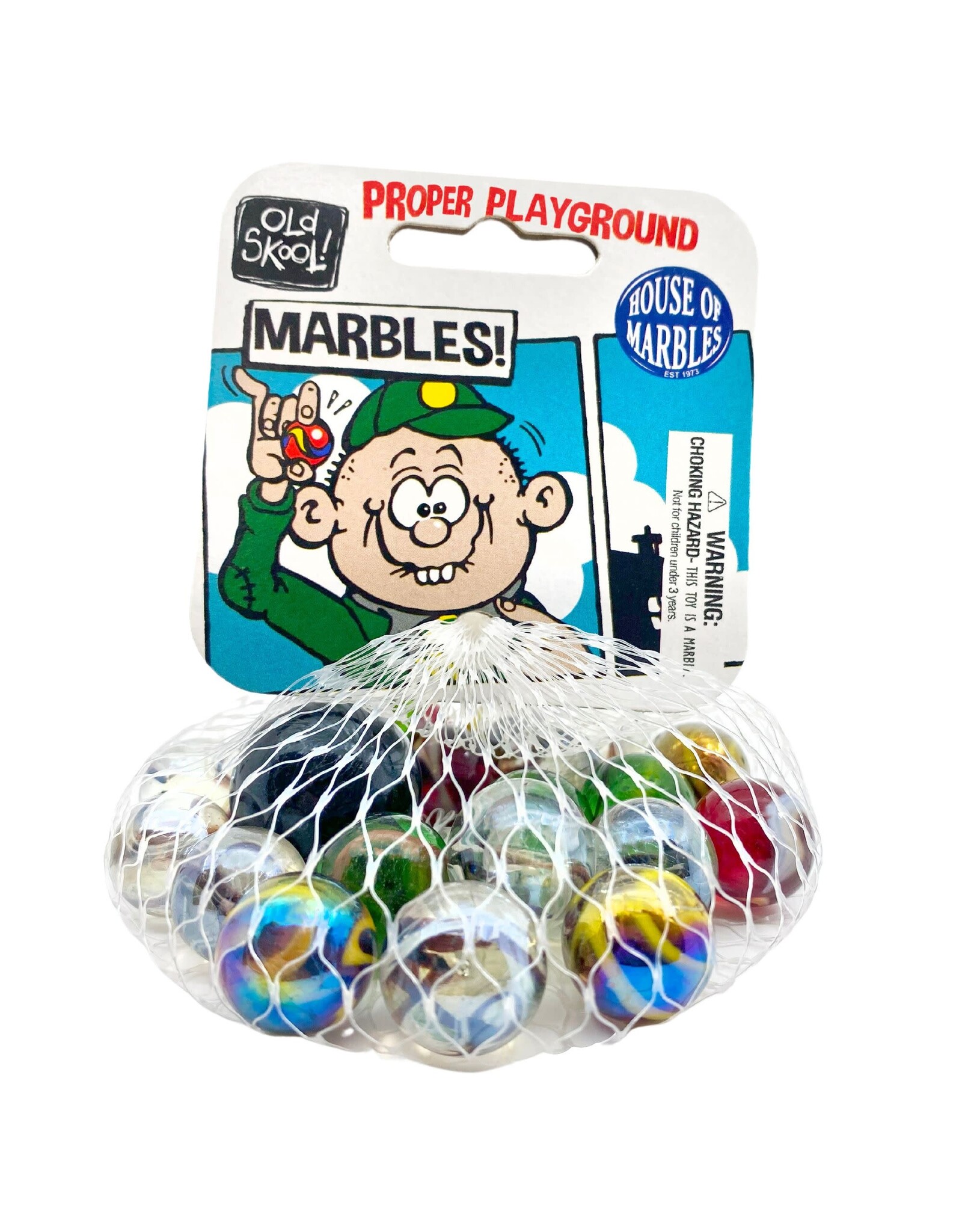 Old Skool Net Bag of Marbles