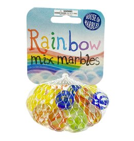 Rainbow Mix Net Bag of Marbles