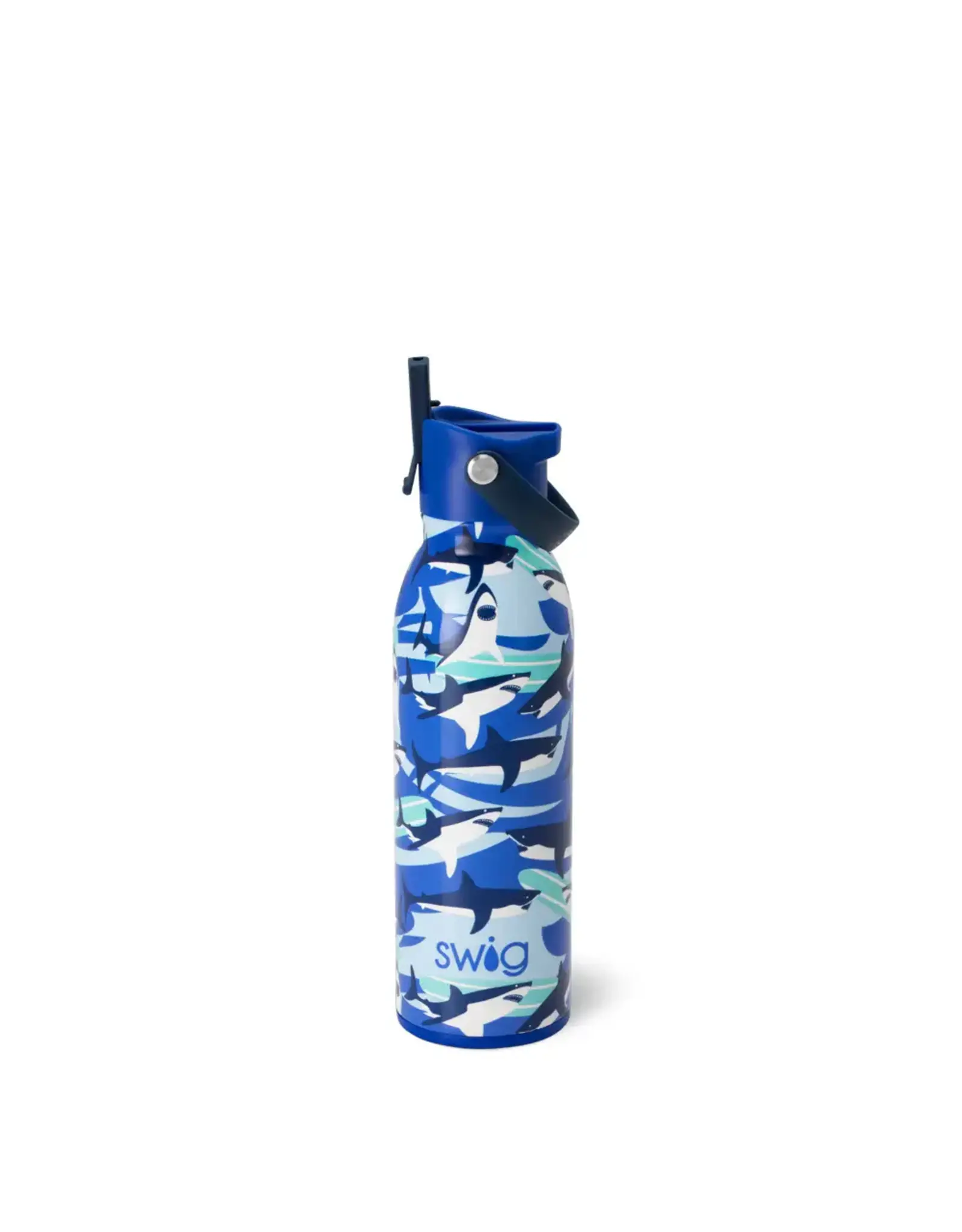 Swig Swig Shark Fin Flip + Sip Bottle (16oz)