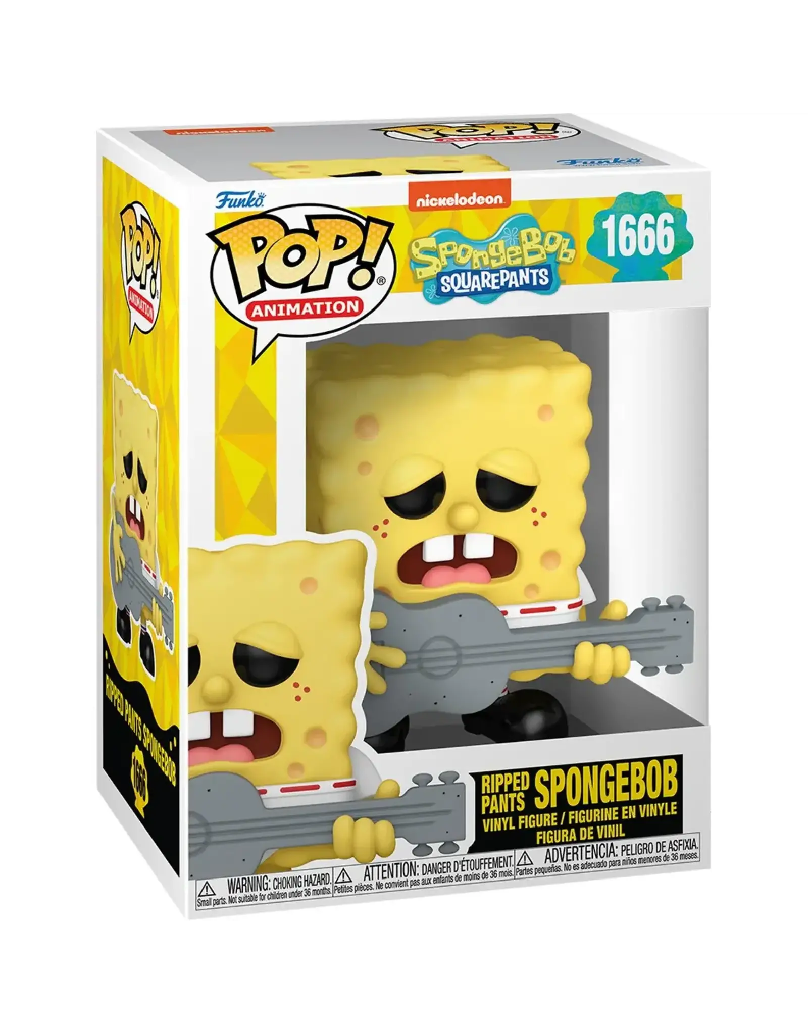 Funko Pop Vinyl Spongebob Squarepants 25th Anniversary - Ripped Pants Spongebob