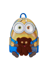 Loungefly Despicable Me Minions Bob Iridescent Cosplay Mini Backpack