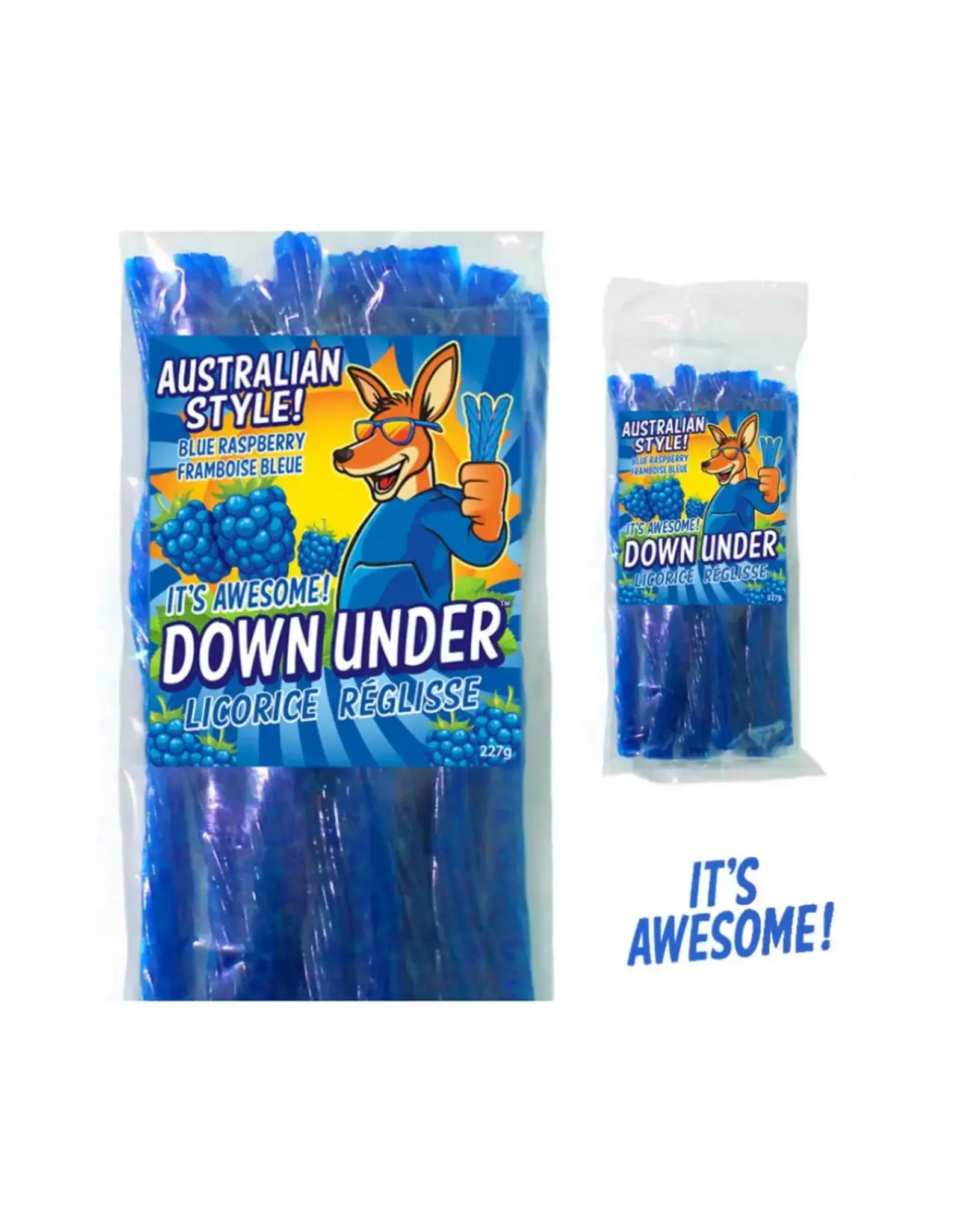 Down Under Licorice Blue Raspberry 8oz