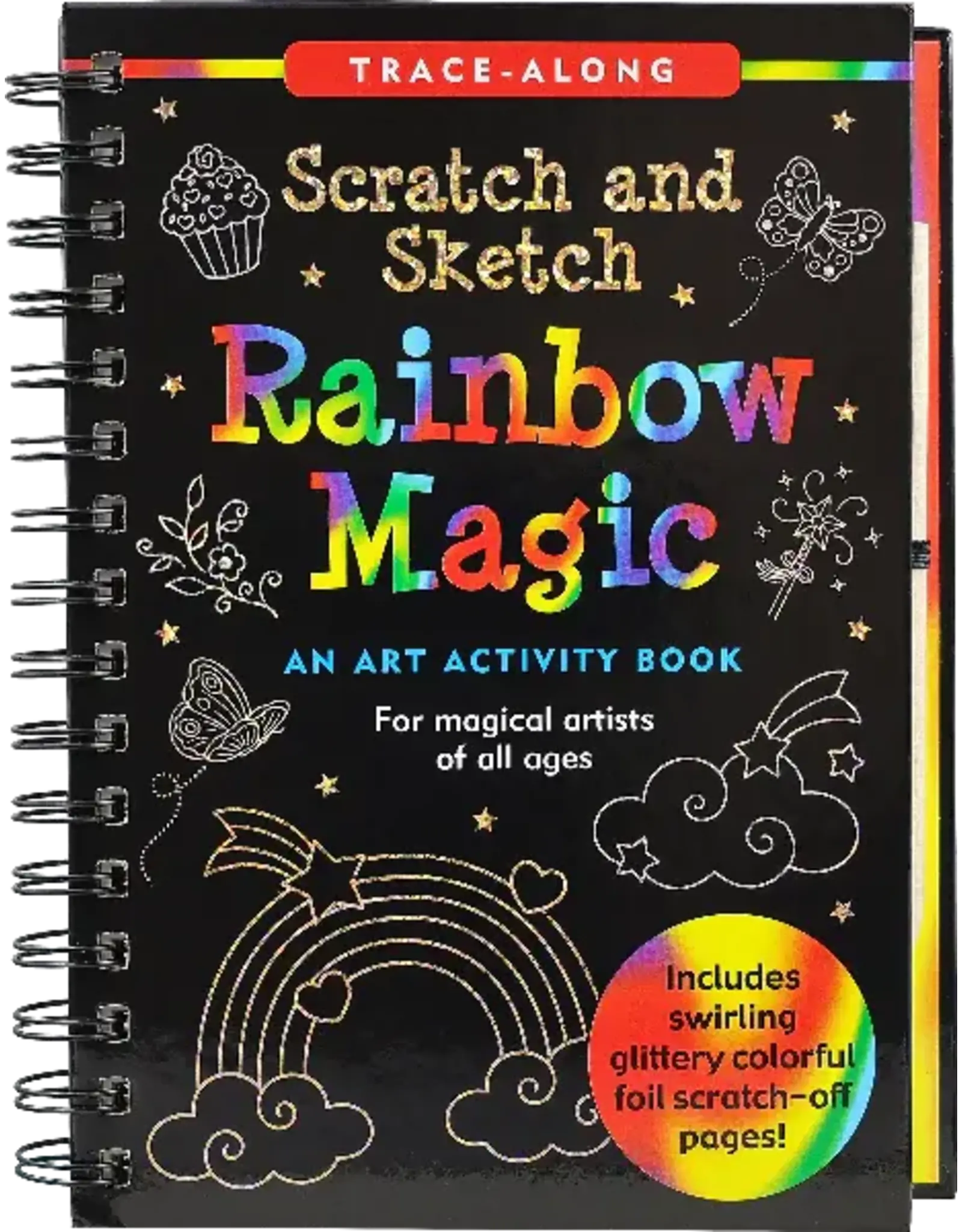 Peter Pauper Press Rainbow Magic Scratch and Sketch