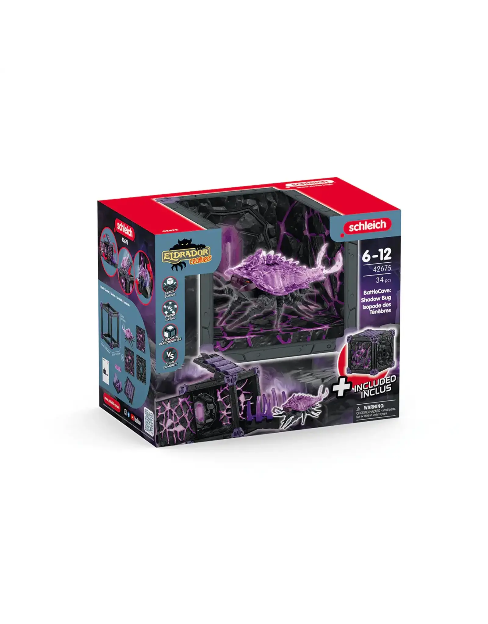 Schleich Eldrador Creatures - BattleCave Shadow Bug