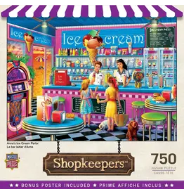 Master Pieces Anna's Ice Cream Parlor 750pc