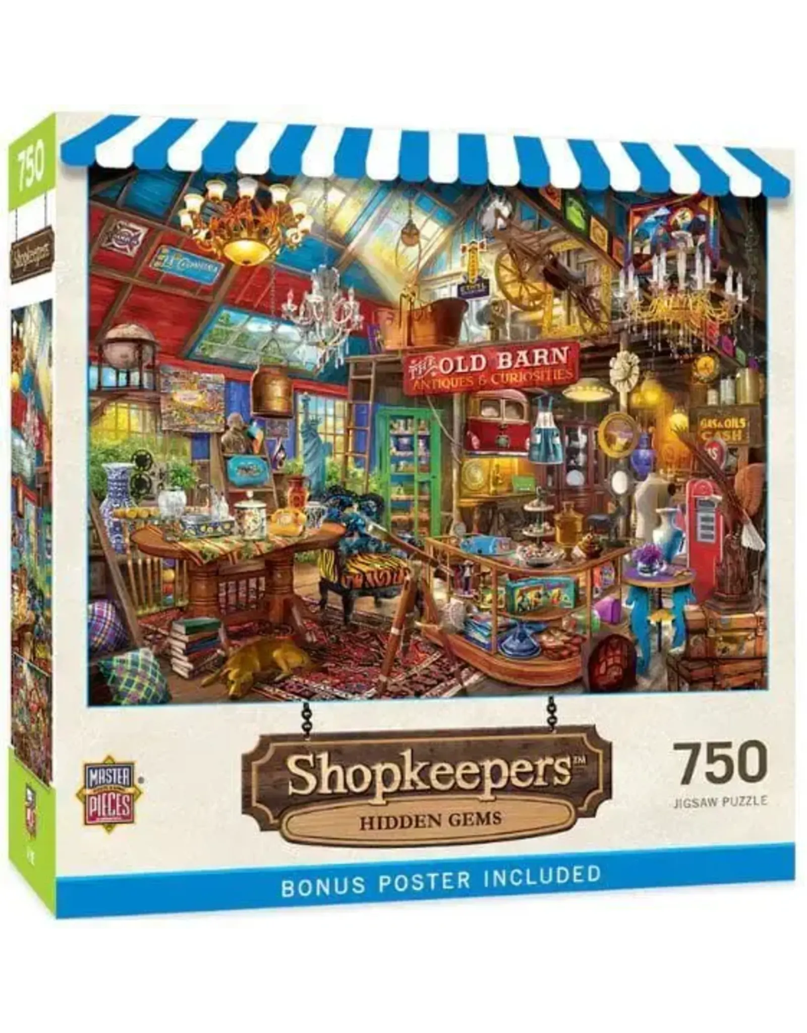 Master Pieces Hidden Gems 750pc