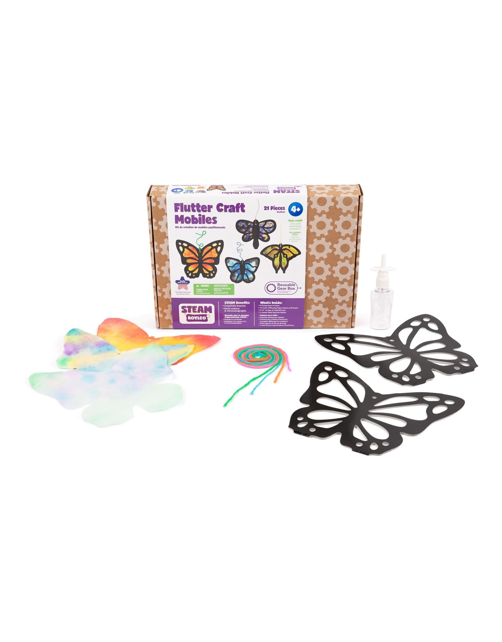 Roylco Flutter Craft Mobiles