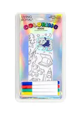 Living Royal Camping Colouring Socks