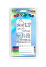 Living Royal Trains Colouring Socks