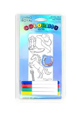 Living Royal Cowboy Colouring Socks