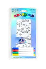 Living Royal Airplane Colouring Socks