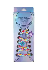 Living Royal Flower Power Shoe Laces and Charm Set