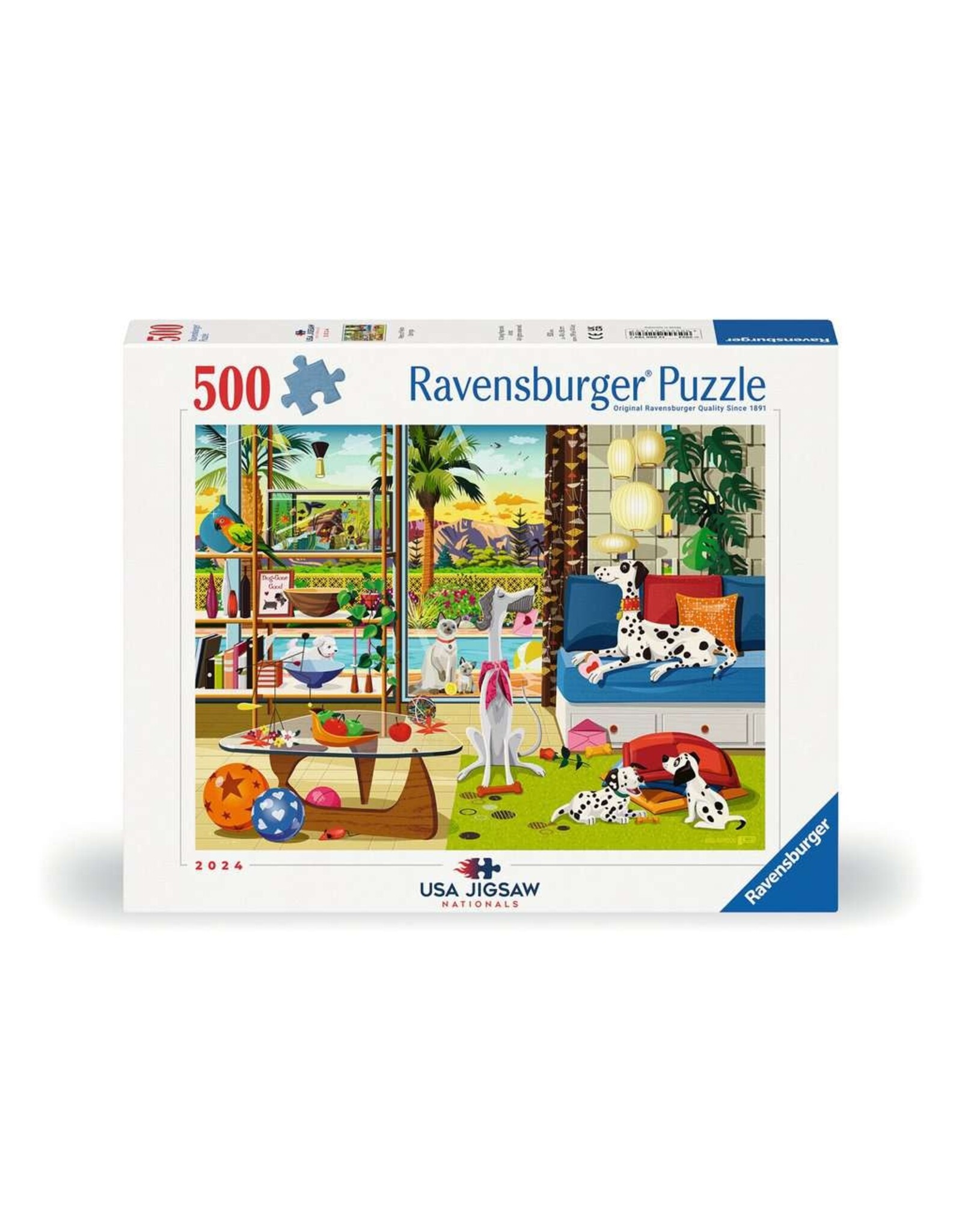 Ravensburger Pets of Palm Springs 500pc